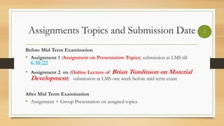 Syllabus Material Development and Evaluation.pptx