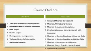 Syllabus Material Development and Evaluation.pptx