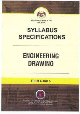 Syllabus Specifications Enginering Drawing