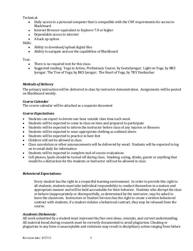 template for syllabus