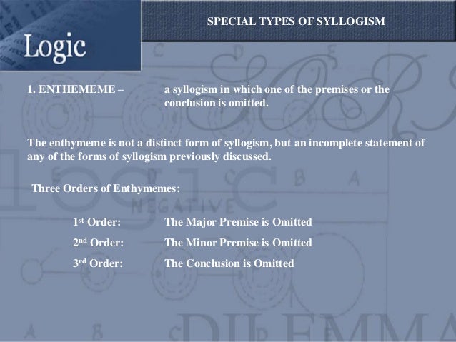 syllogism hypothetical syllogism