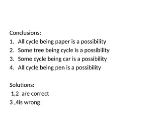 Comprehensive Guide to Logical Reasoning: Statements, Conclusions, and ...