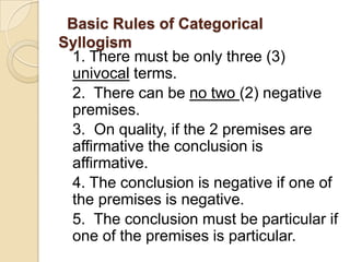 Syllogistic figures | PPTX