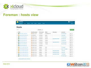 Foreman : hosts view

Slide 9/14

 