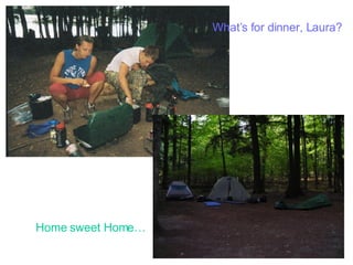 What’s for dinner, Laura? Home sweet Home… 