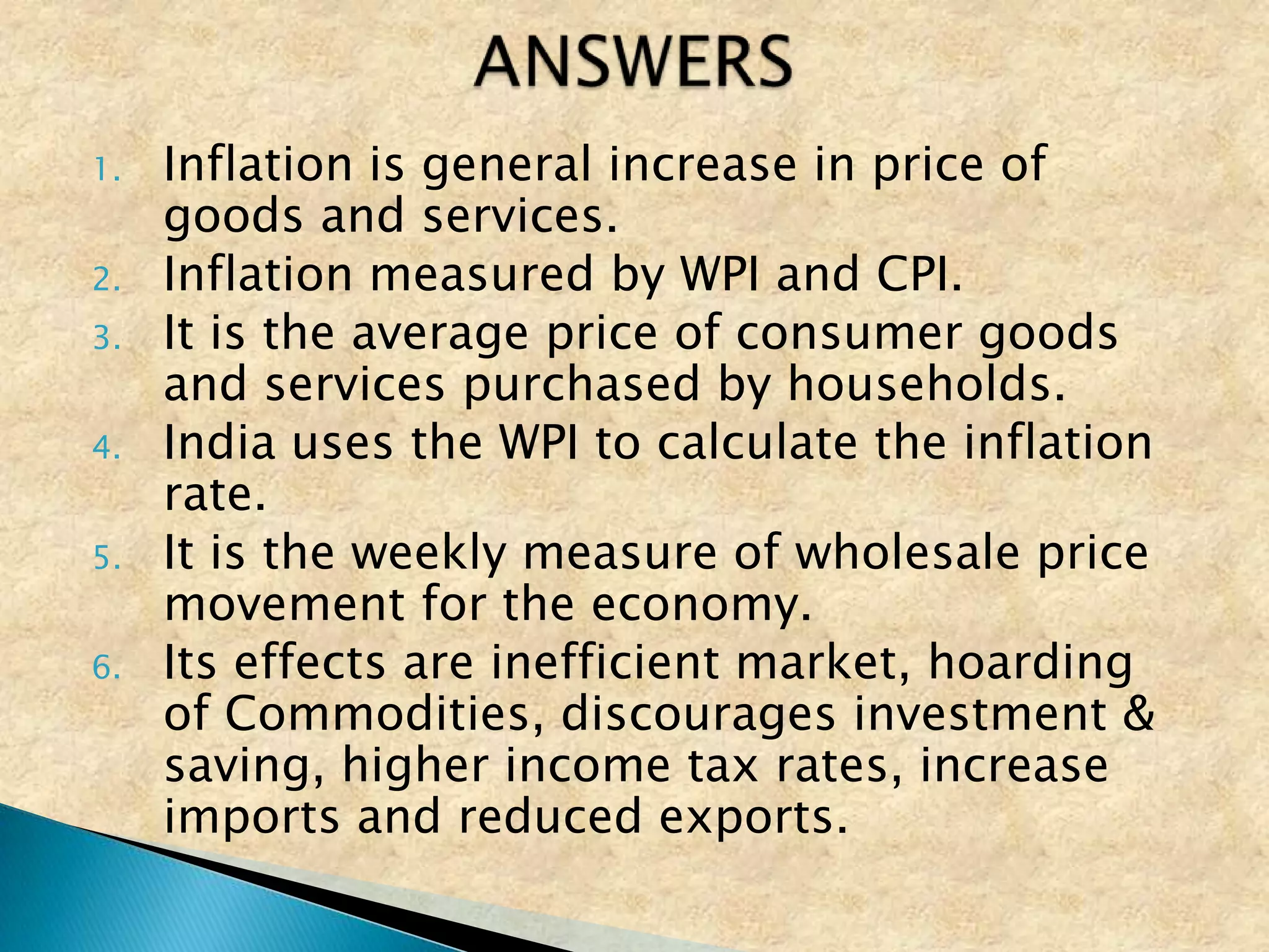 CPI for Agricultural Labourers/rural labourers (CPI-AL/RL)
