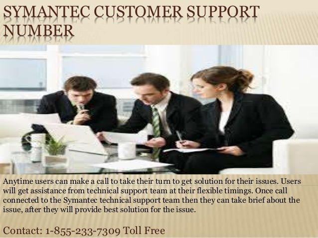 symantec customer support number 1 855 233 7309 symantec technical support