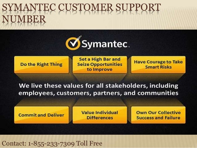 symantec customer support number 1 855 233 7309 symantec technical support