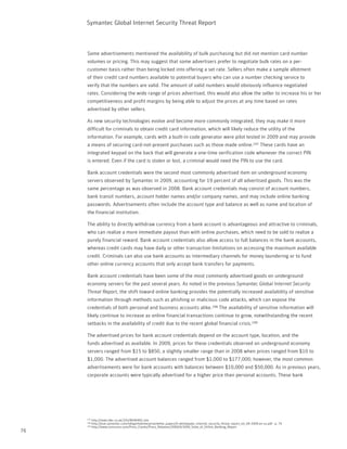 Symantec Internet Security Threat Report - 2009 | PDF