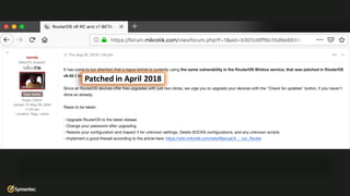 Patched in April 2018
 