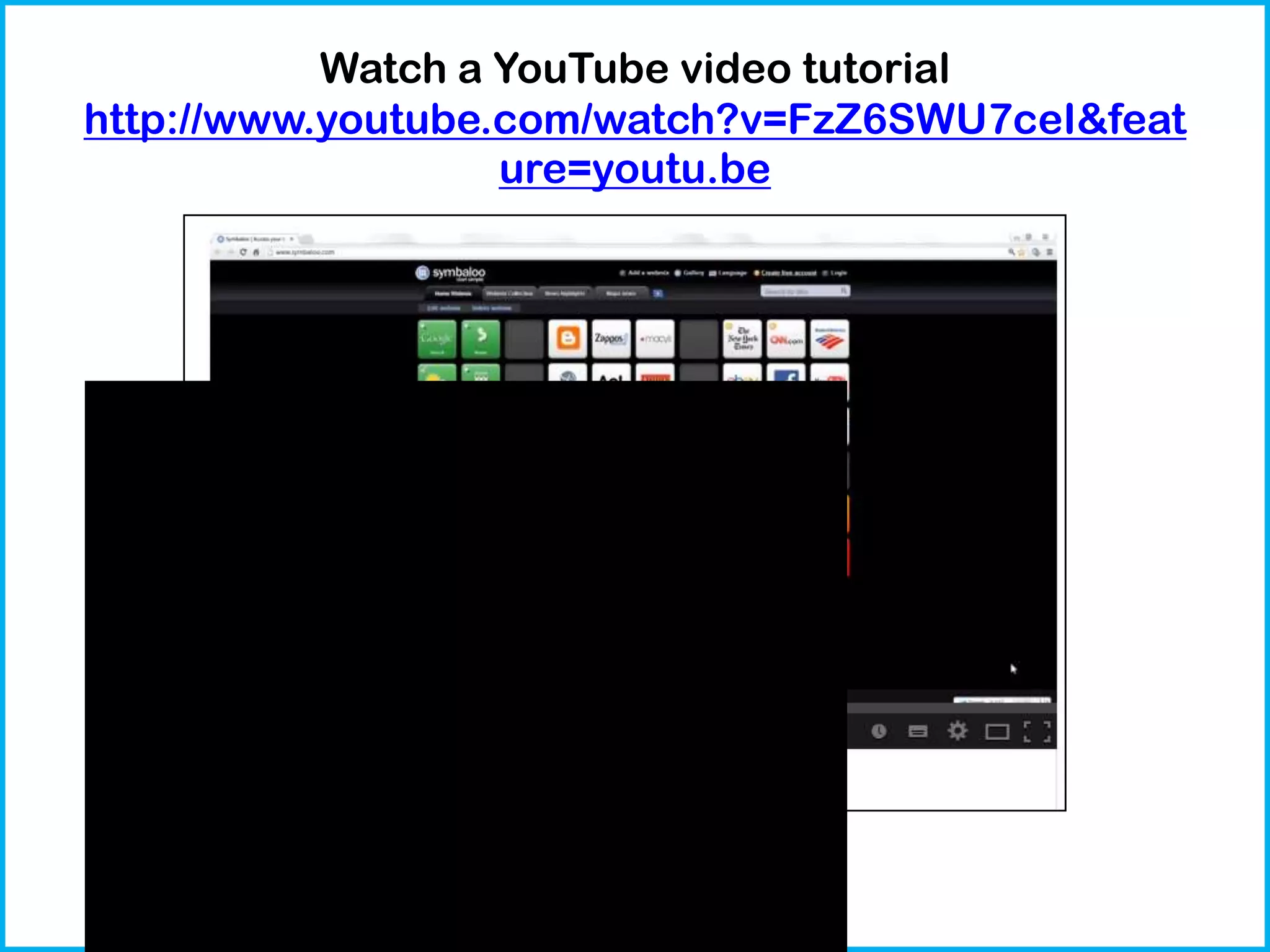 Watch a YouTube video tutorial
http://www.youtube.com/watch?v=FzZ6SWU7ceI&feat
ure=youtu.be

 
