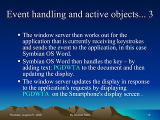 Symbian Os Introduction