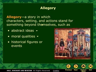 Symbol and allegory[1] | PPTX