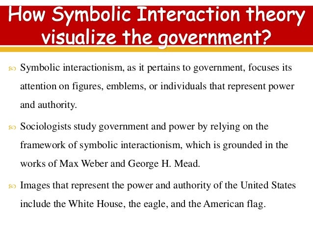 What are some examples of symbolic interactionism?
