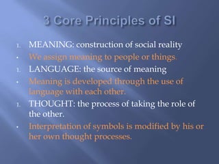 Symbolic interaction theory | PPTX
