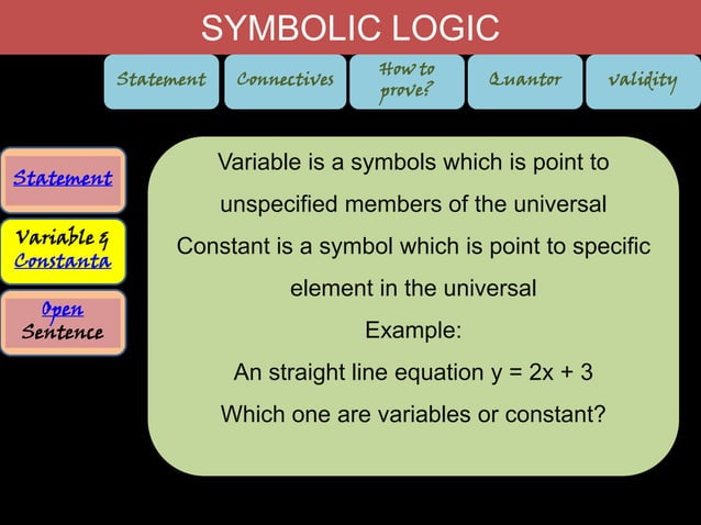 Symbolic logic | PPT