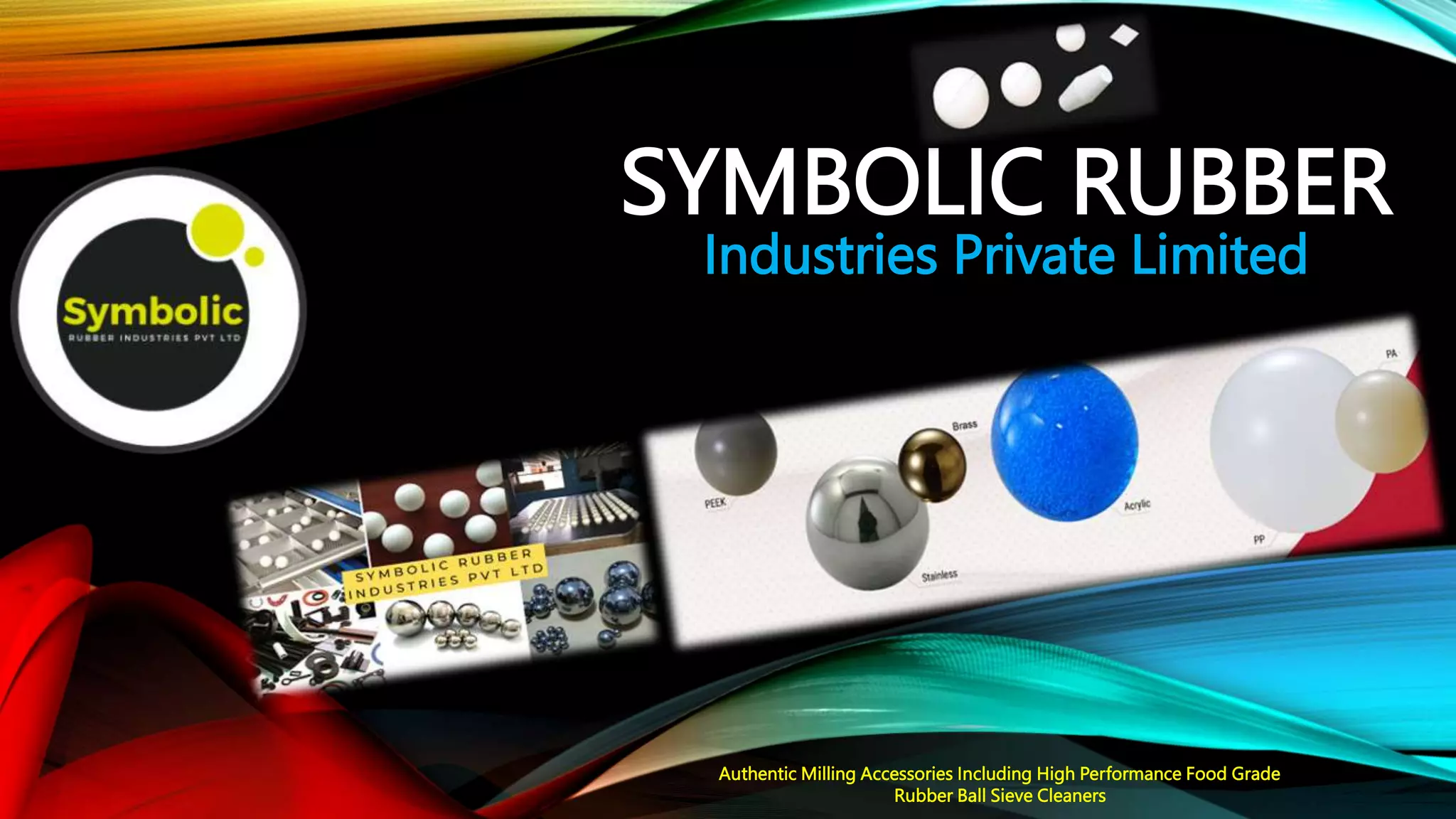 Symbolic Rubber Vibro Sifter Sieve Cleaners For Flour Mill, Vibrating