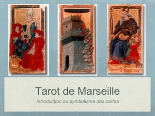 Tarot de Marseille
Introduction au symbolisme des cartes
 