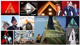 All is Mind -
Consciousness!!!
Up!
Down!
Reflection
Mind
Matter
You must take control
of your Mind!
 