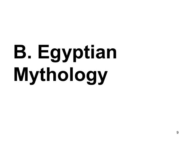 Symbolism Iii A Norse Mythology B Egyptian Mythology