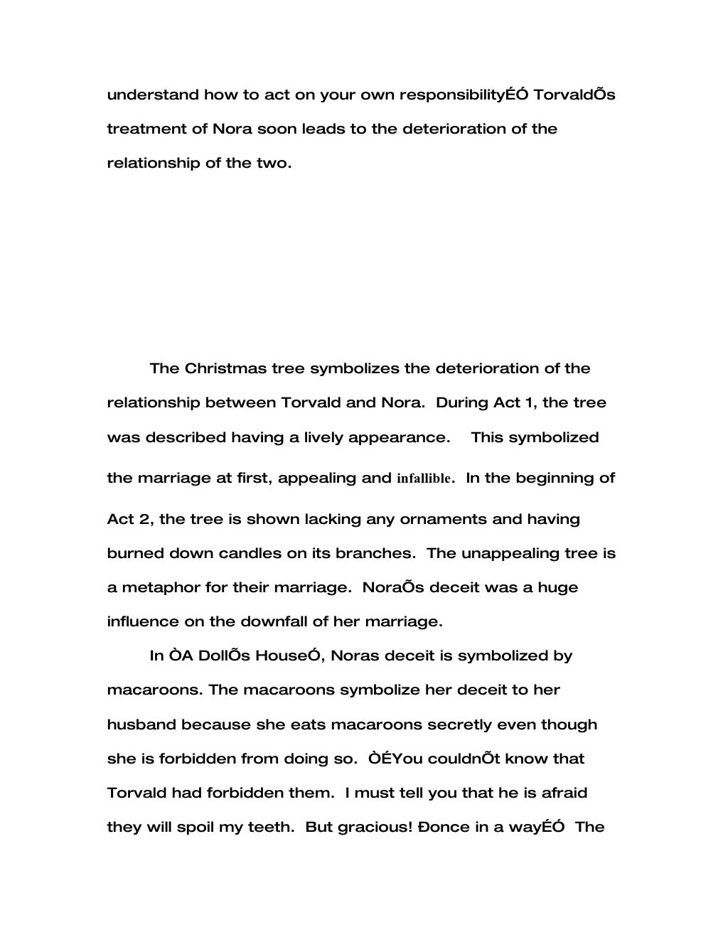 Symbolism essay outline picture