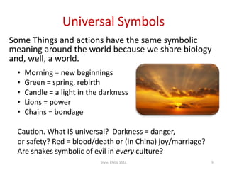 Unifying Symbolism Symbolism in Literature and Life | PPTX