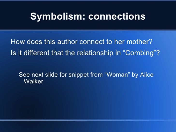 Symbolism: symbols of connection