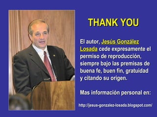 El autor,  Jesús González Losada  cede expresamente el permiso de reproducción, siempre bajo las premisas de buena fe, bue...