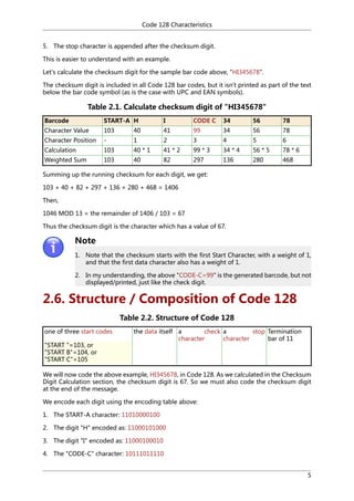 Symbology code128 | PDF