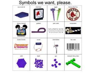 Symbols We Want