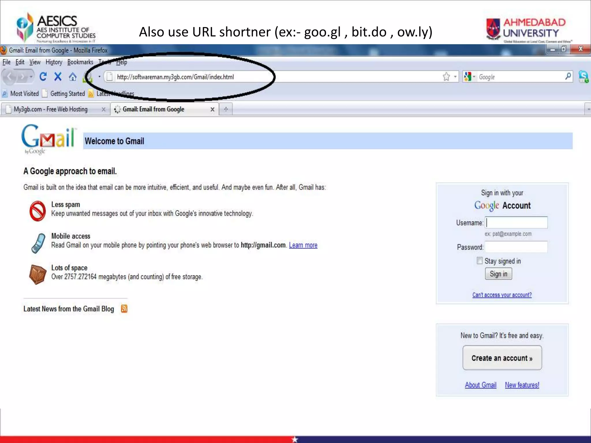 Also use URL shortner (ex:- goo.gl , bit.do , ow.ly)
 