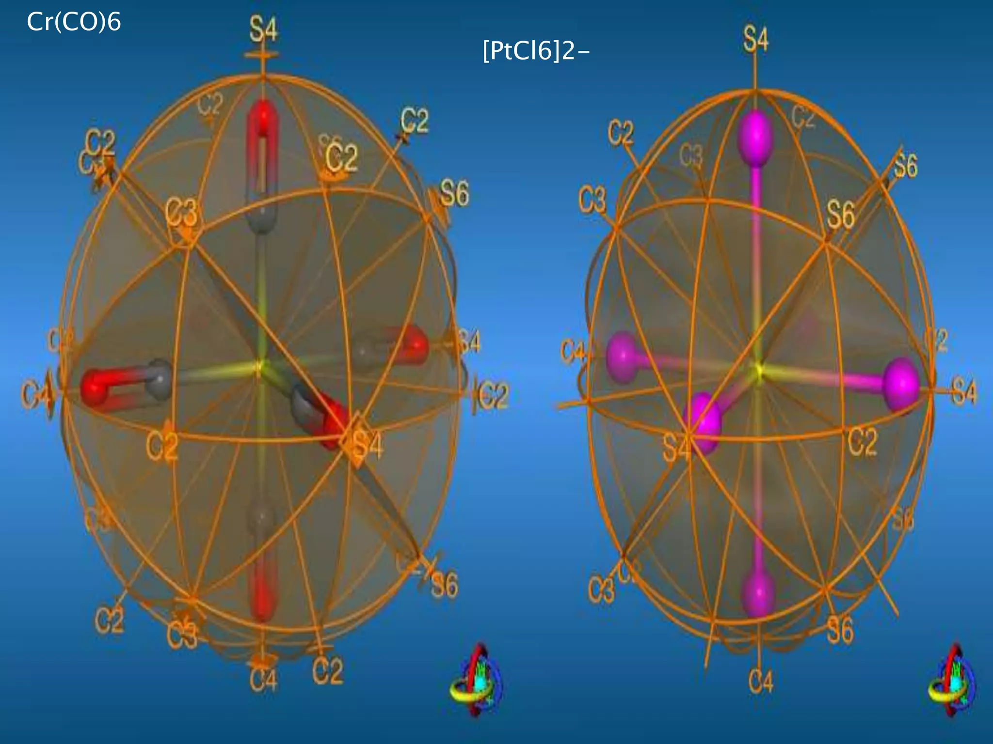 84 
Cr(CO)6 
[PtCl6]2- 
 