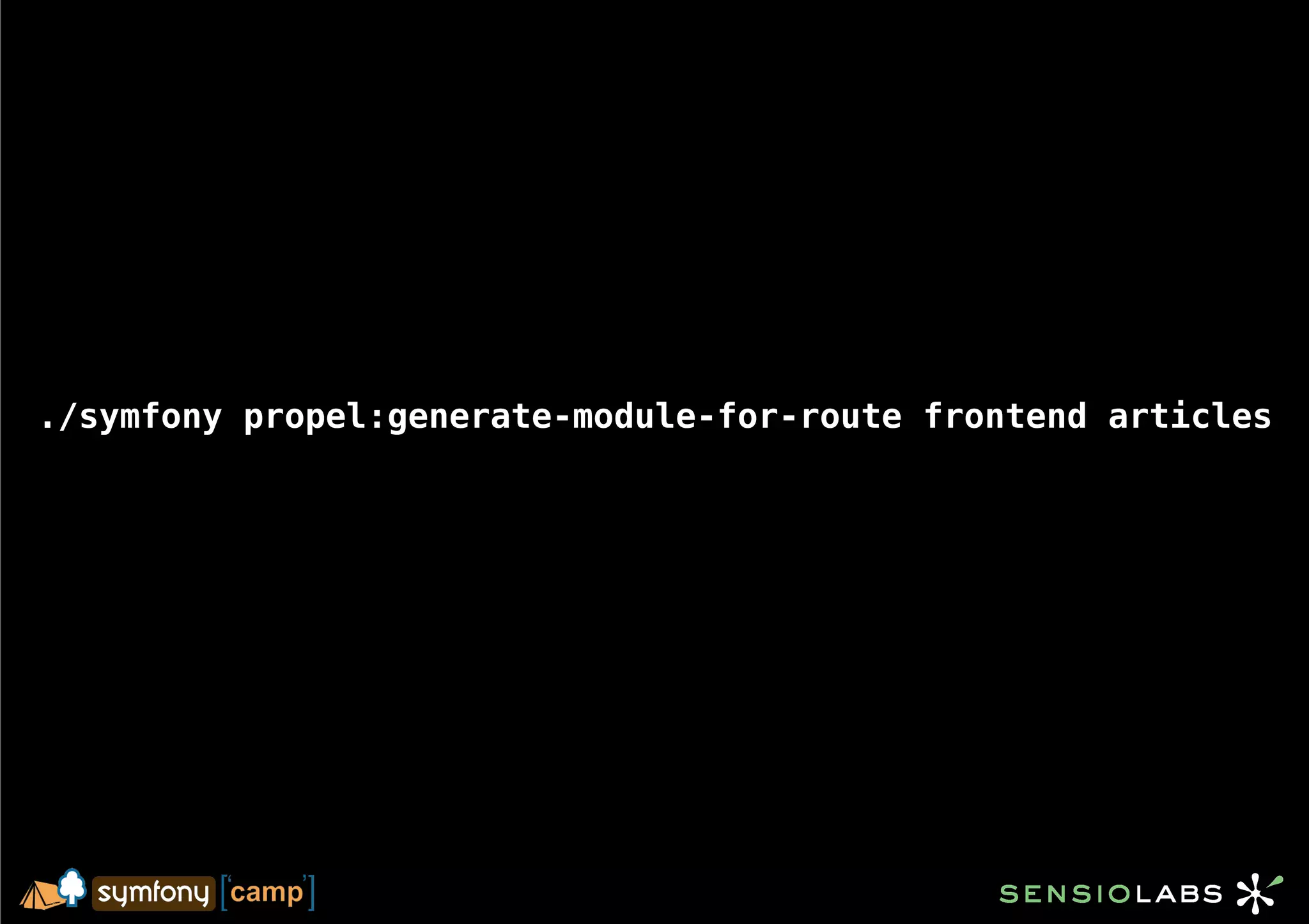 ./symfony propel:generate-module-for-route frontend articles
 