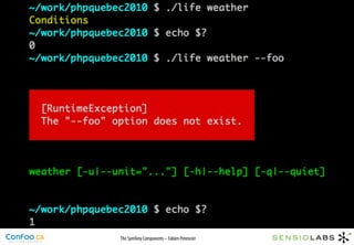 The Symfony Components – Fabien Potencier
 