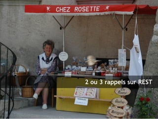 2 ou 3 rappels sur REST



RESTful avec symfony 1 et Symfony2 – 3 mars 2011
Clever Age | Damien Alexandre, Xavier Lacot                                  5
 