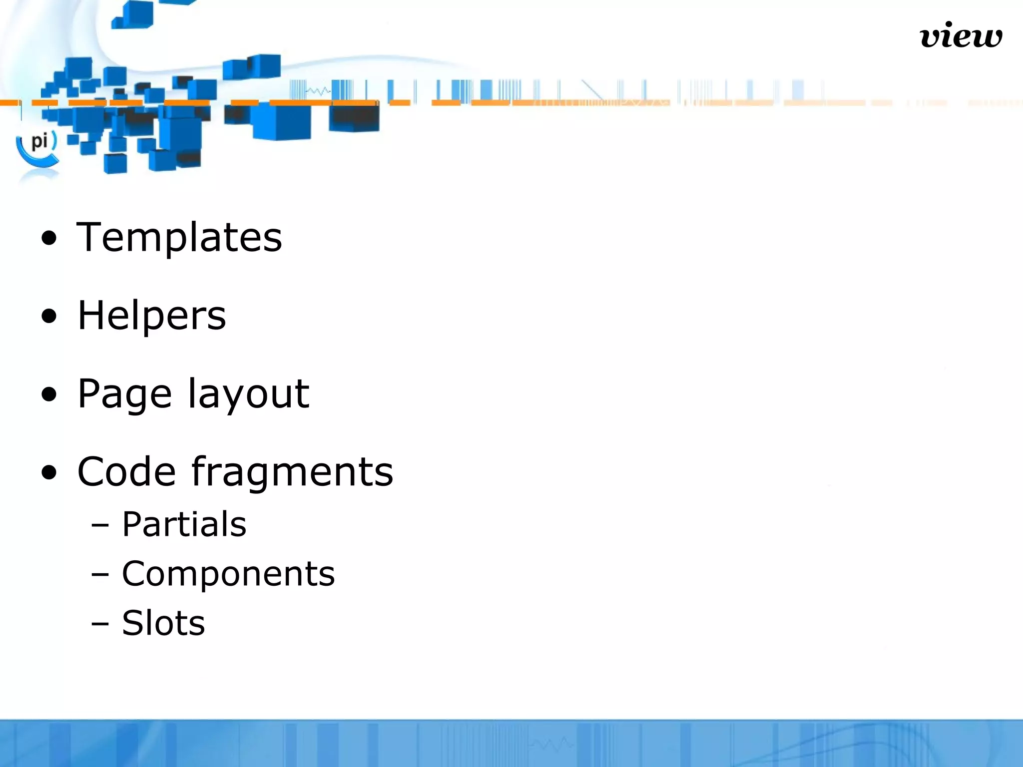 symfony on action - WebTech 207