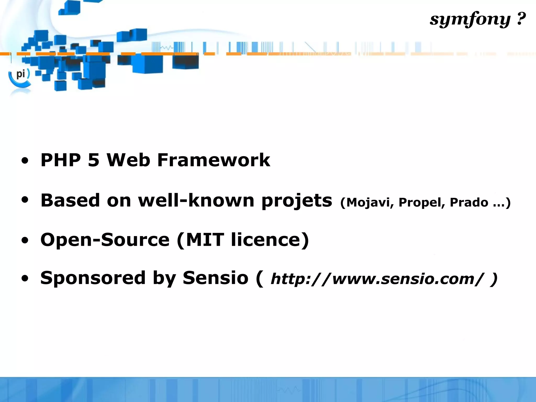 symfony on action - WebTech 207