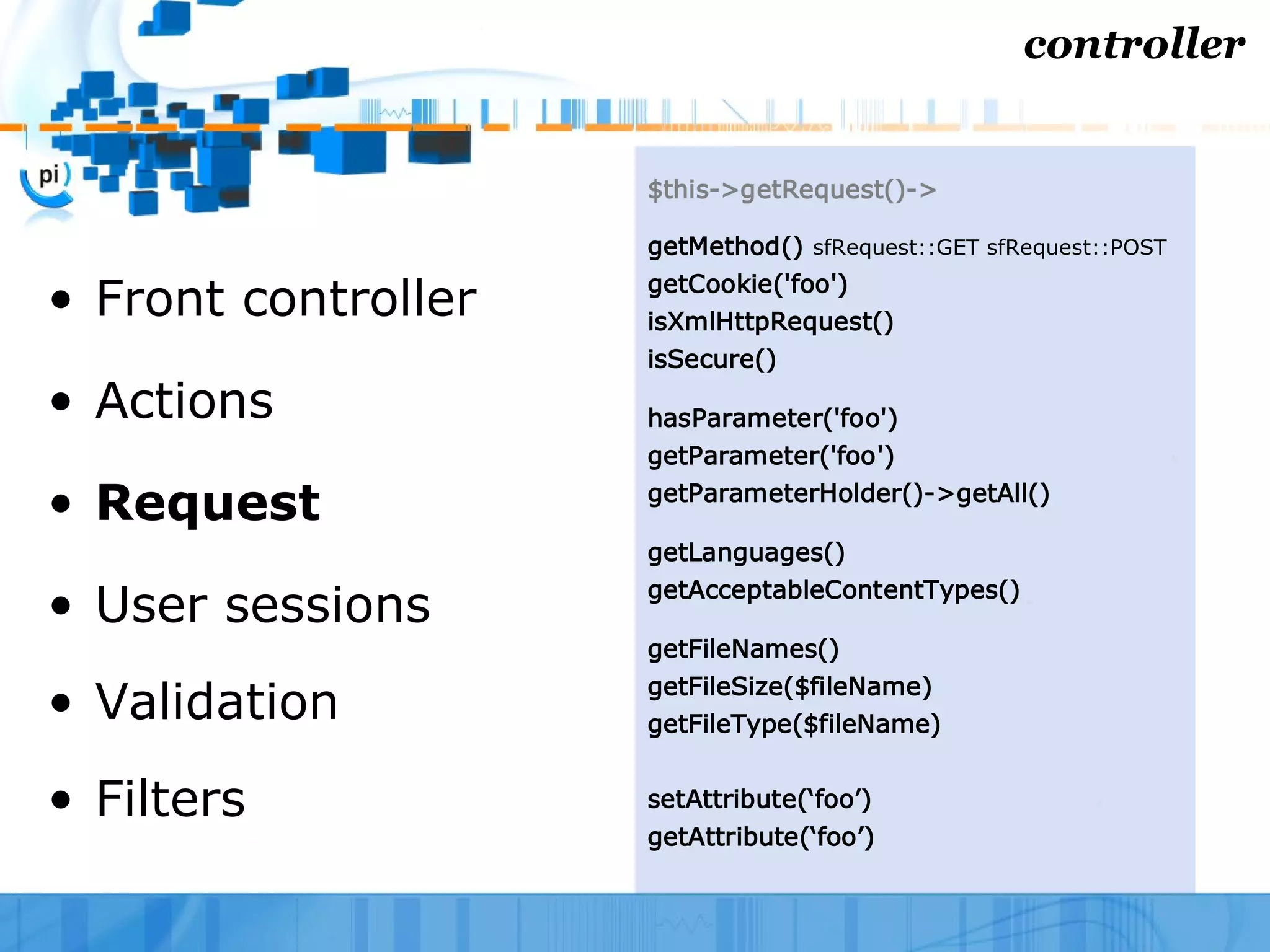 symfony on action - WebTech 207