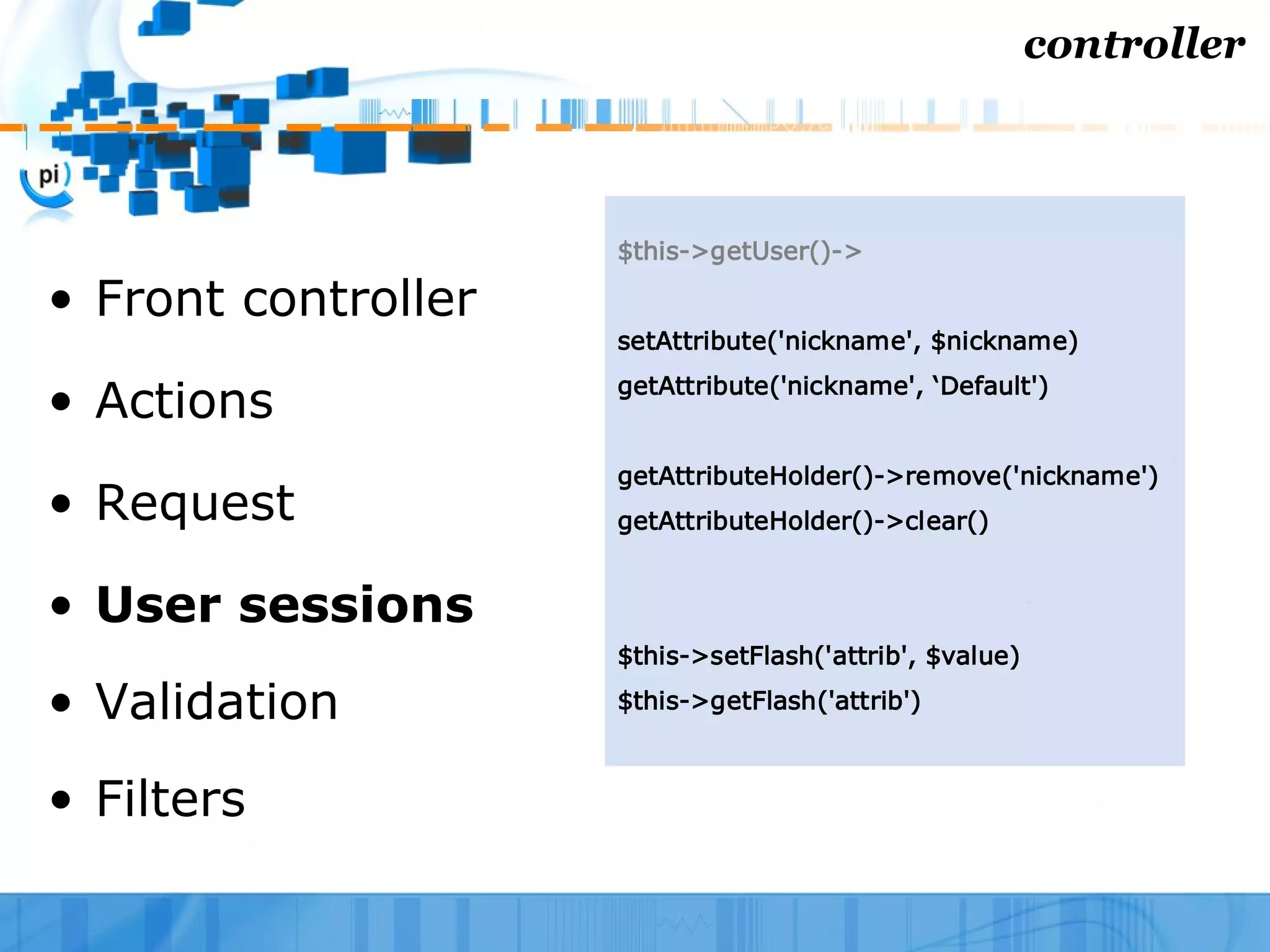 symfony on action - WebTech 207