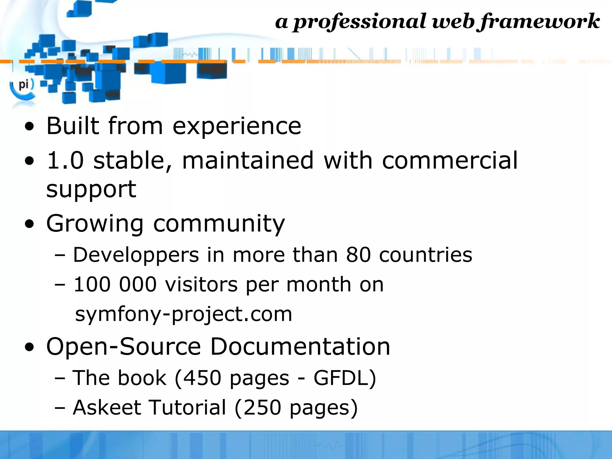 symfony on action - WebTech 207