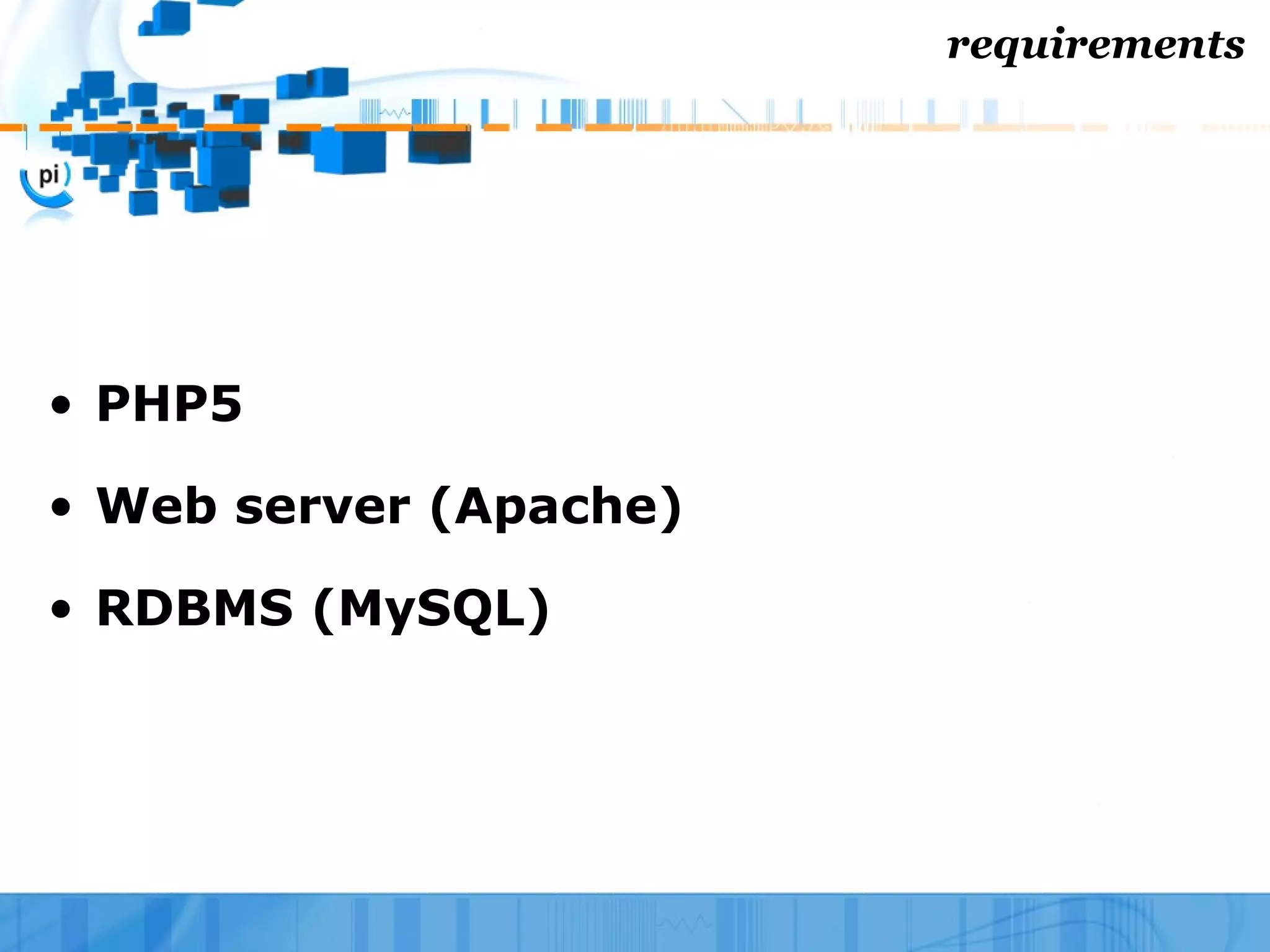 symfony on action - WebTech 207