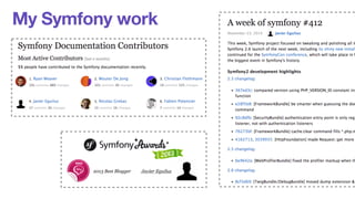 My Symfony work 
 