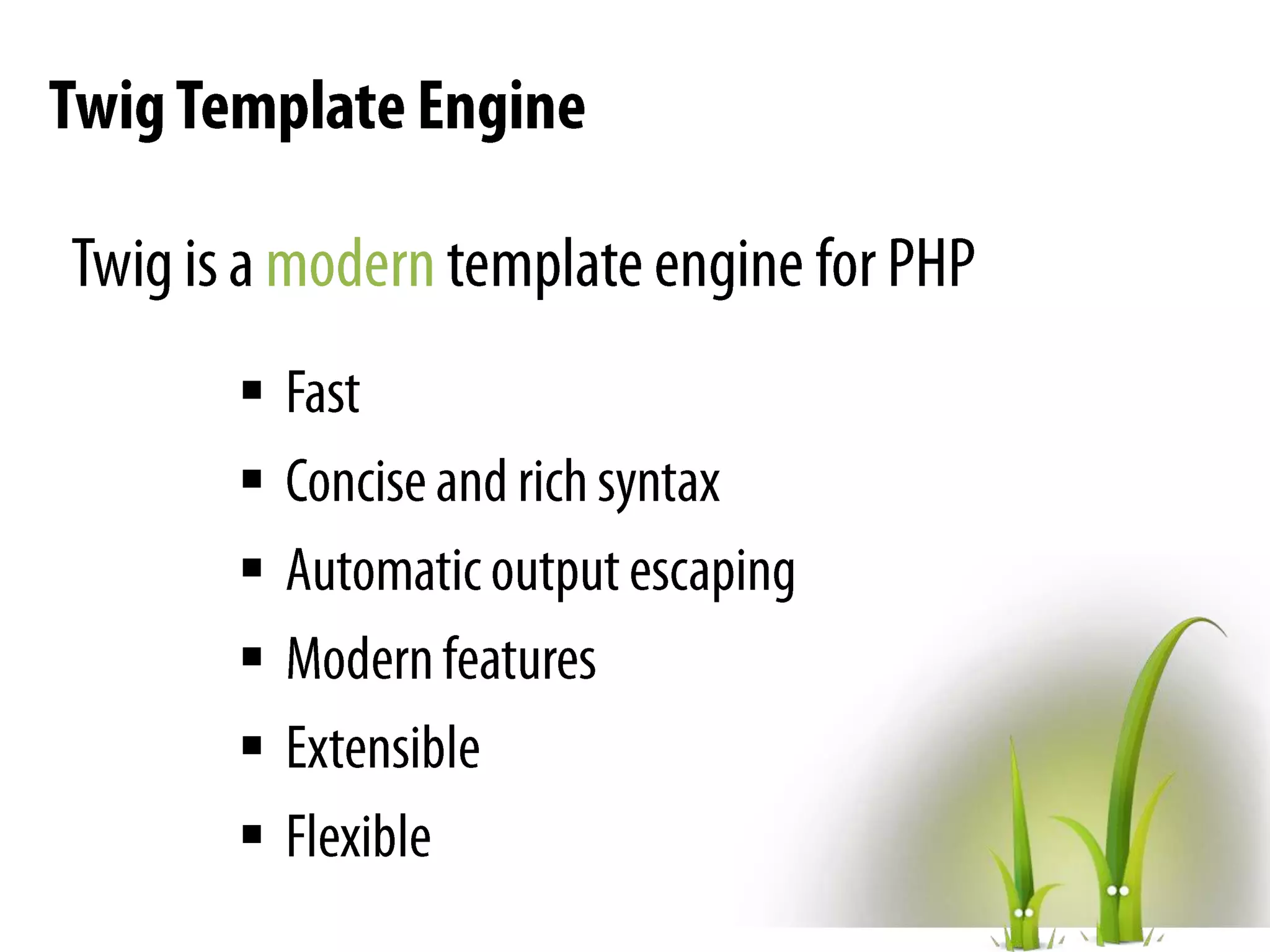 RequestHandlingclassDefaultControllerextends Controller{/**     * @Route("/schedule")     *@Template()*/public functionindexAction()    {        $title='ConferencesSchedule';returnarray('title'=> $title);    }}Template vars