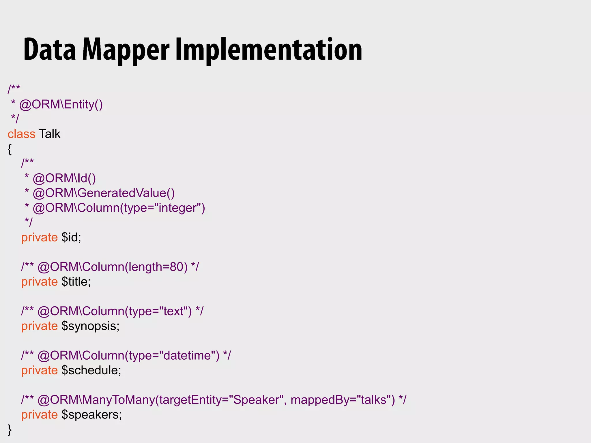 The Profiler Application