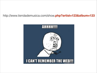 http://www.tiendademusica.com/show.php?artist=123&album=123
 