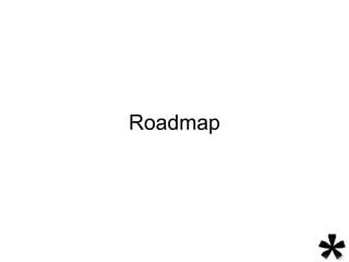 Roadmap
 