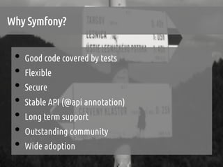 Symfony components in the wild, PHPNW12
