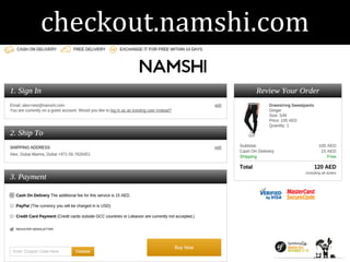 checkout.namshi.com 
 