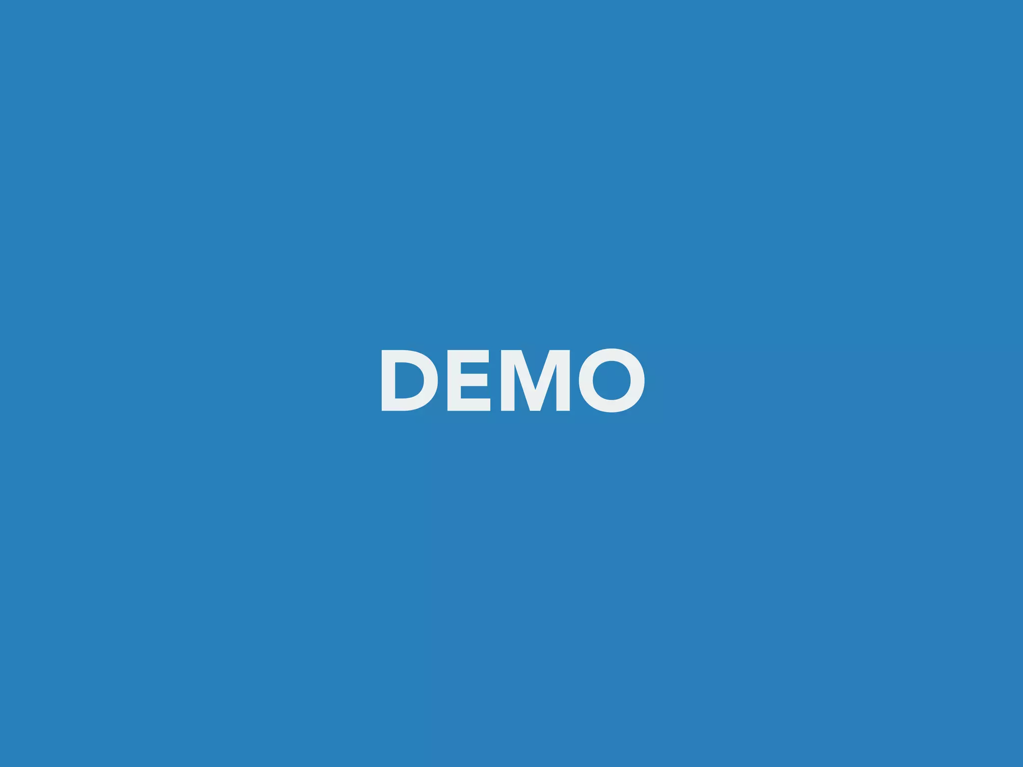 DEMO
 