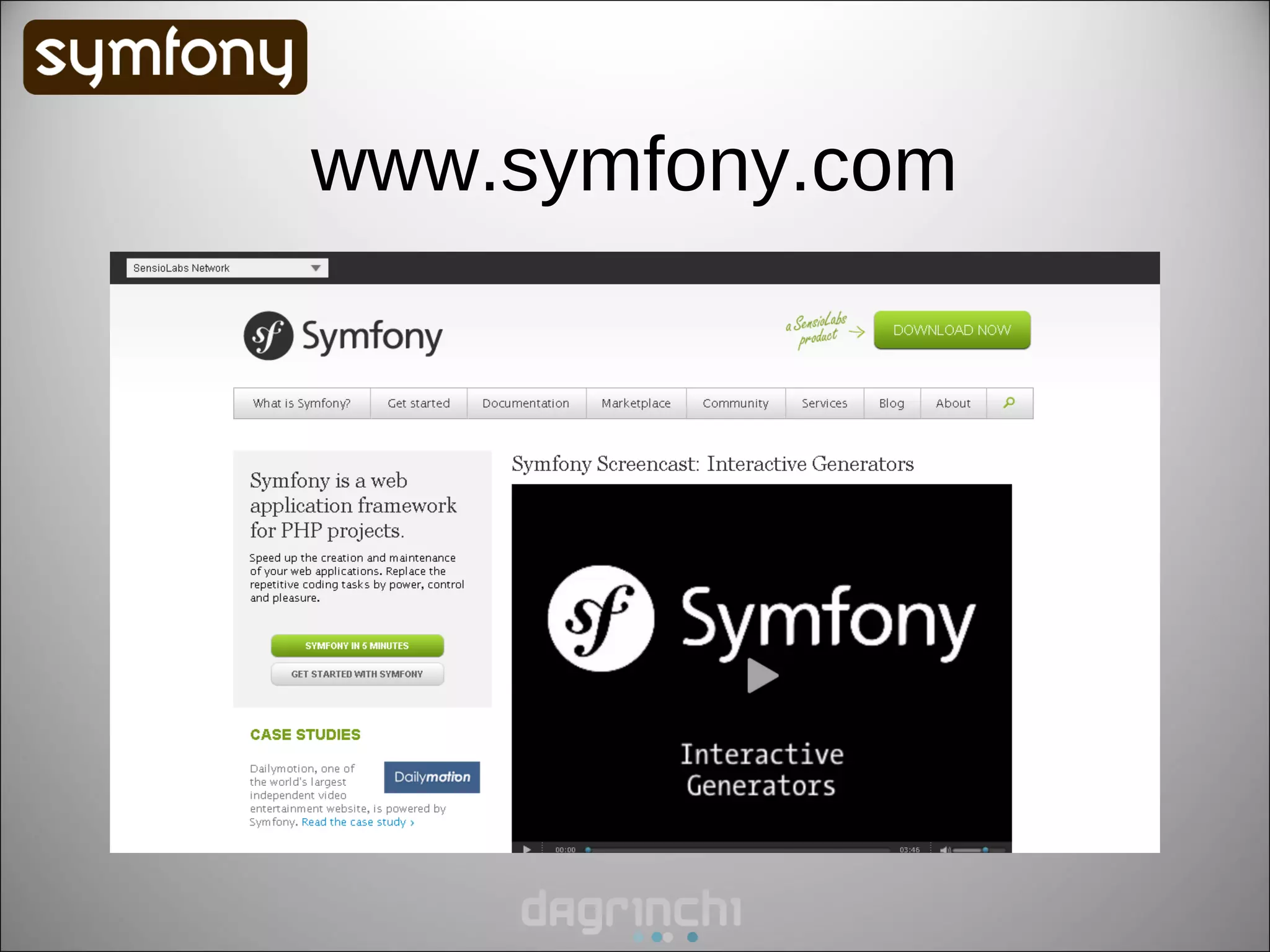 www.symfony.com
 